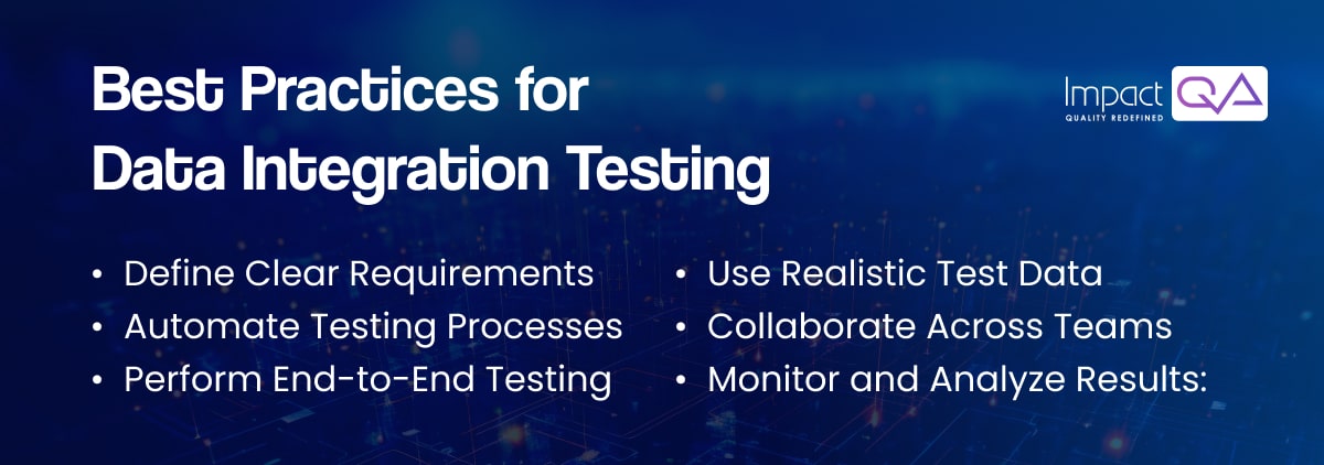 ImpactQA- Best Practices for Data Integration Testing