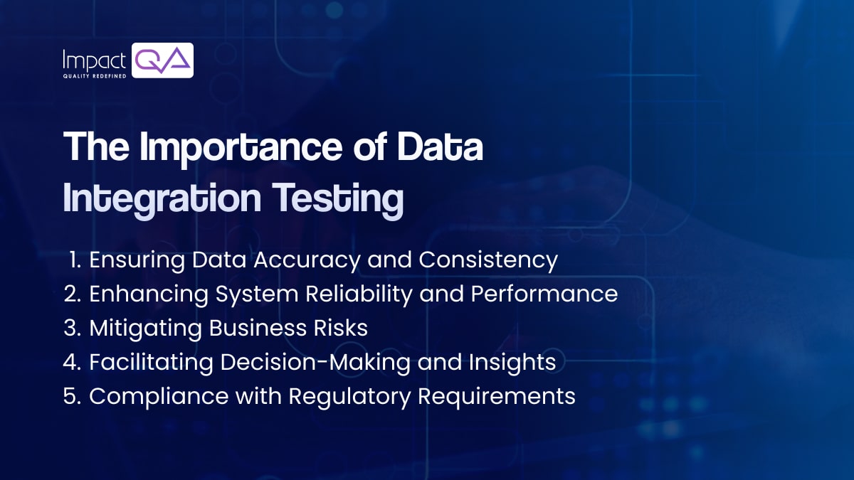 ImpactQA- Importance of Data Integration Testing