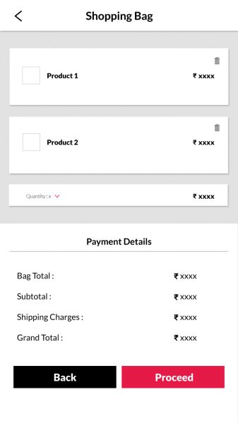 ImpactQA- Shopping cart