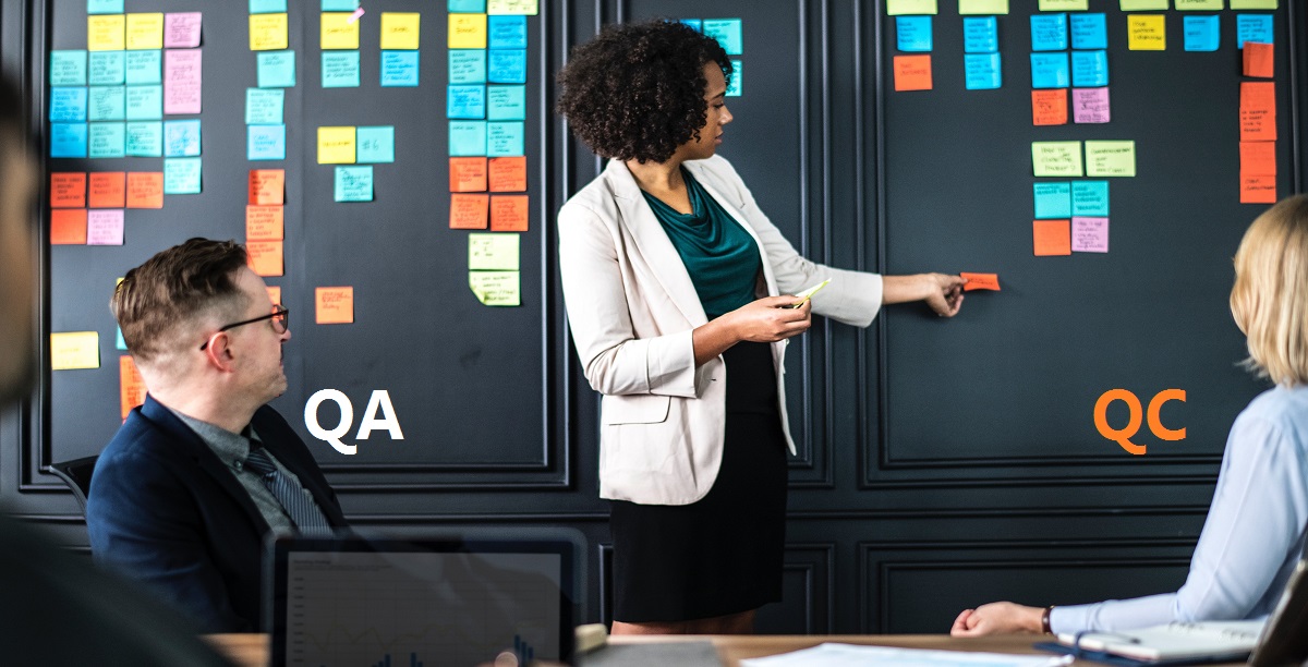 What are the key differences between QA and QC?